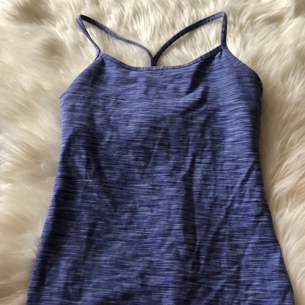 Lululemon tank top with bra